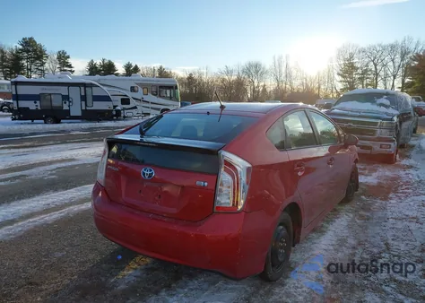 2013 Toyota Prius Two from USA, damaged, VIN JTDKN3DU4D5583500